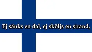 Text - V&aring;rt Land - Finlands Nationals&aring;ng (Svensk Version)