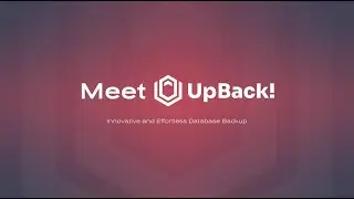 Database Backup and Recovery for MySQL, PostgreSQL and MariaDB with UpBack!