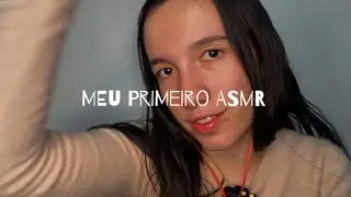 MEU PRIMEIRO ASMR 🎧 | Sons relaxantes com vários objetos