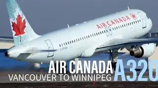 Air Canada A320 Trip Report: Vancouver to Winnipeg (Economy)