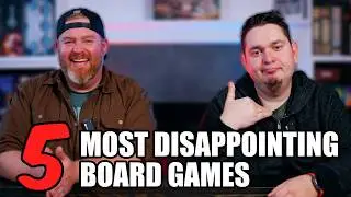 Top 5 Most Disappointing Board Games of 2024