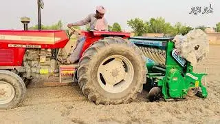 Super Seeder Innovation! Direct Wheat Sowing in Rice Residue Fields!