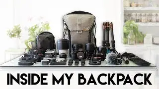 MOST EFFICIENT TRAVEL CAMERA SET-UP FOR VIDEO | WHAT'S IN MY BACKPACK