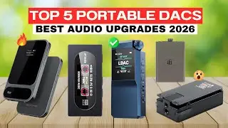 5 лучших портативных ЦАП/усилителей для вашего телефона в 2026 году (USB и Bluetooth)