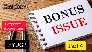 Calicut university 3rd sem Bcom FYUGP Corporate Accounting Chapter 4 part 4(Malayalam Lecture )