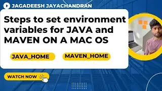 Действия по настройке переменных среды для JAVA и MAVEN в MAC OS M1
