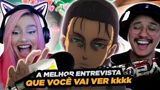 ENTREVISTANDO OS PERSONAGENS DE ATTACK ON TITAN?! | TsukiUraya