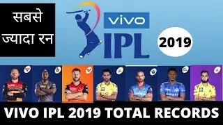 VIVO IPL 2019 RECORDS | ORANGE CAP PURPLE CAP | CRICKETSHOTS.IN