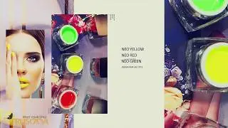 TRUSCADA Glamour Lovely SPIDER GEL Neo Yellow, Red, Green