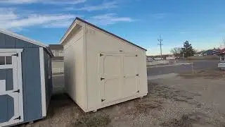 Сарай с односкатной крышей, размер 10x12 футов, номер 286, производства Old Hickory Sheds.