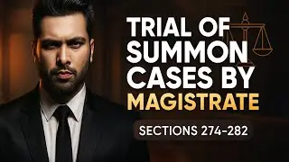 Trial of Summons-Cases by Magistrates | BNSS 2023 | Sections 274&ndash;282 Explained