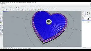 Rhino 7 Ka 3D Gold Heart Pendant Amazing Charms Design, Jay Krishna Jewllers { JKJ}