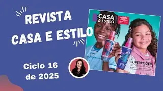 Revista casa e estilo ciclo 16 de 2025 do #avon