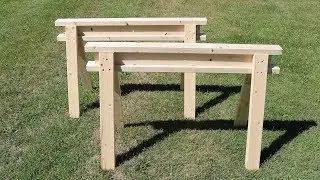 #8 Fast and Easy Saw Horse Build
