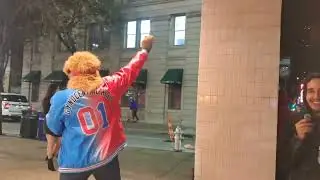 Galaxy and CJ the Dog Ask Randoms Downtown Questions about Love