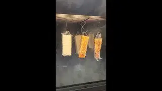 Cheese smoked today, Gouda, and setup for my smoking cabinet | Fl&auml;ming BBQ