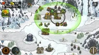 [Walkthrough] (Android) Kingdom Rush ► Elite Level 5 Glacial Heights (Campaign)