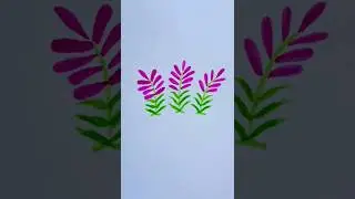 How to draw easy flower #drawing #art #easydrawing (267)
