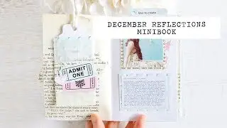 SCRAPBOOK FLIP THROUGH | december reflections minibook | the fairytale club