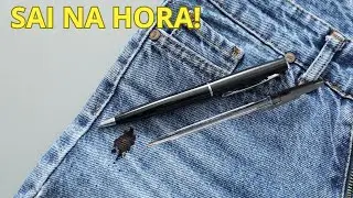 Como Tirar Mancha de Caneta da Roupa Colorida!
