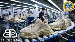 Как производятся туфли Balenciaga на фабрике || Почему туфли Balenciaga самые дорогие?