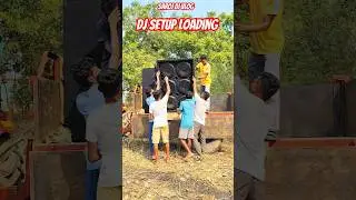6x15 Dj Setup Loading Mini Vlog🔥| Saroj Dj Vlog| Dj Box| Dj Gana #shortvideo #dj #djsetup