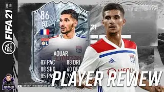 THE BEST FUT FREEZE CARD? 86 FREEZE AOUAR SBC PLAYER REVIEW ! FIFA 21 ULTIMATE TEAM