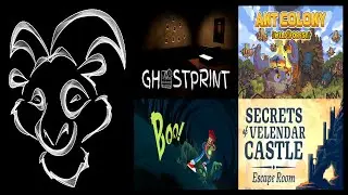 Demos: Ghostprint, Ant Colony. Wild Forest, Boo! y Secrets of Velendar Castle. Con LoOokoOo D'Atar.