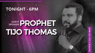 LIVE Prophet Tijo Thomas | Saturday 1st July 2023 | Ascende Global Church