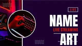 Name Art live style 😎