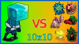 ZOMBI CARA DE HIELO vs PLANTAS FUSIONADAS 10 X 10 - PvZ  Fusion 2.6./Gameplay - Espa&ntilde;ol no Comentado