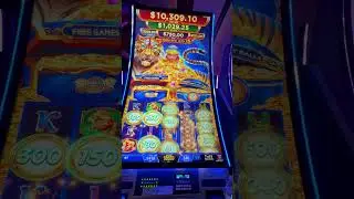 Huge win free spin bonus magic treasures money ball slot machine #slots #casino #bigwin #gambling