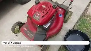 Техническое обслуживание газонокосилок - Toro Recycler, Briggs Stratton, замена масла, фильтров и...