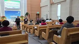 울산평리교회(은혜의 찬양모음~391,'나의갈길 다가도록(384)','예수로나의구주삼고(288)',김신룡장로 ㆍ권정선권사부부,반주강명희,성찬식주일예배찬양인도,'25. 12.28.)