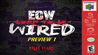 Предварительный обзор мода No Mercy для ECW Born To Be Wired (Rom-Hack) Beta от RetroRandyPrice!