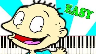 RUGRATS THEME - Piano Tutorial