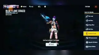 THE ULTIMATE GUN SKIN || BLUE FLAME DRACO || FREE FIRE
