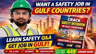 Safety officer interview preparation ! Gulf country safety job ! Safety book
