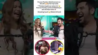 Kapde pehan le!&rsquo; 😳 Poonam Pandey trolls Khushi Mukherjee 😱🔥 #shorts #poonampandey #viral