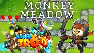BLOONS TD 6 MONKEY MEADOW 60 LEVEL FULL GAME HARD
