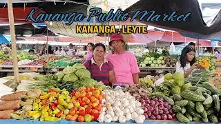 FULL WALKING TOUR   2024 !!! KANANGA PUBLIC MARKET  !!!  KANANGA, LEYTE