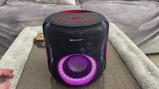The Sharp Party Speaker PS-919 review #Sharp #PS919 #Tech #Speaker