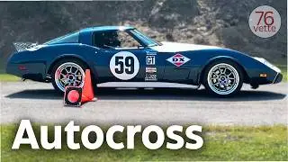 Corvettes Tear Up Carlisle Autocross