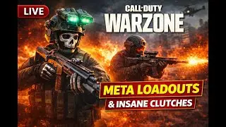 WARZONE LIVE STREAM 🔴 | Meta Loadouts & Insane Clutches