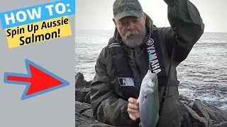 HOW-TO TIP: Spinning for Salmon From the Rocks