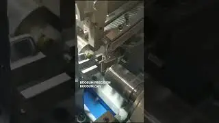 Square bar automatic double-head chamfering machine #automaticmachine