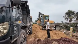 Đổ Đất Nền Nhà - Xe Đầu Kéo Vlog , Lên Đường Đi Cao Bằng