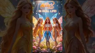 Winx Club in Real Life! 🌟 | Bloom, Stella & Flora Transformation