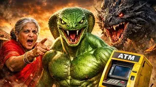 Giant Snake Vs Giant dragon 🐲🤪|| fight scene movie 