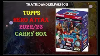 Topps Hero Attax 2022/23 Carry Box Indian Variant ❤️💥🔥 🐆 @ToppsForIndia @marvel #mcu